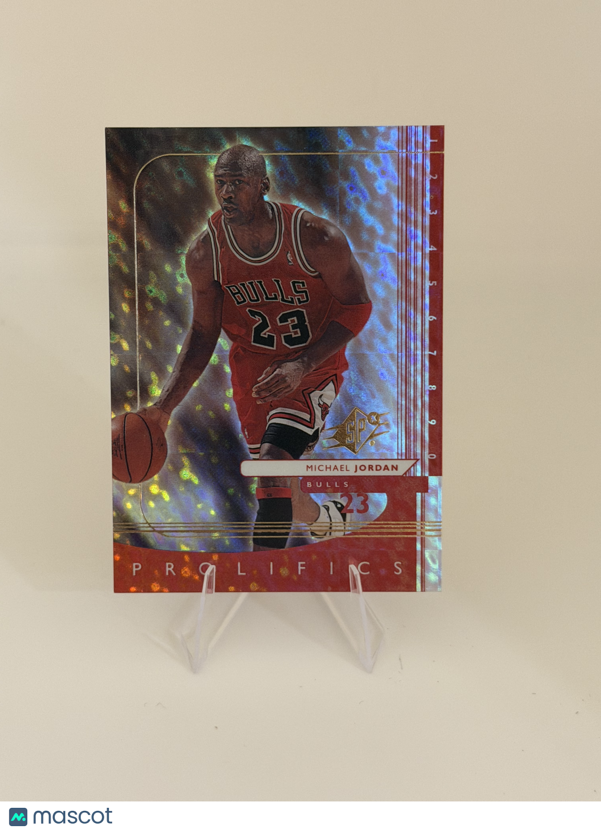 1999 Upper Deck SPx Finite Prolifics Michael Jordan #P1 Holographic