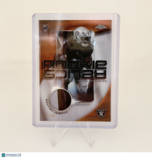 2025 Topps Chrome Rookie Relics Ashton Jeanty #RR-AJ /25 RC Memorabilia