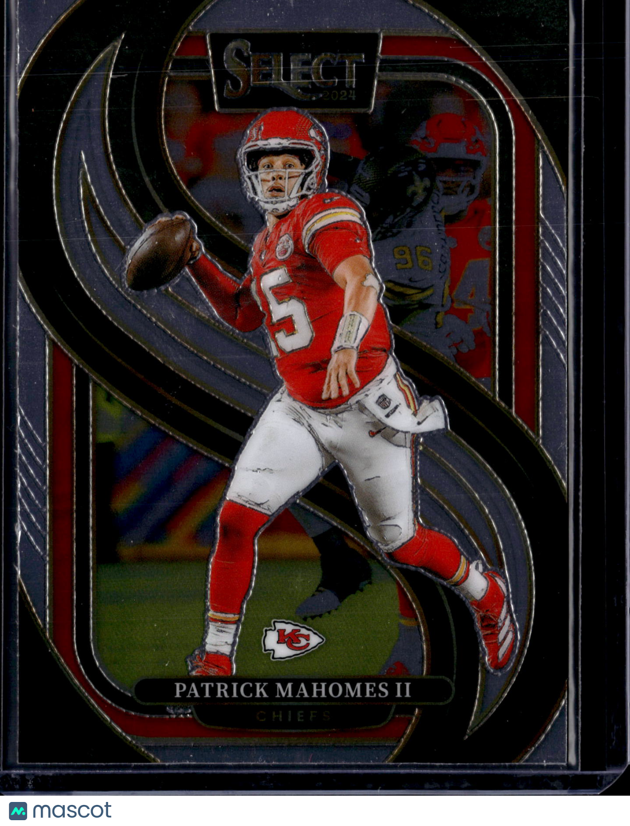 2025 Panini Select Football Premier Level Patrick Mahomes II #120 Black