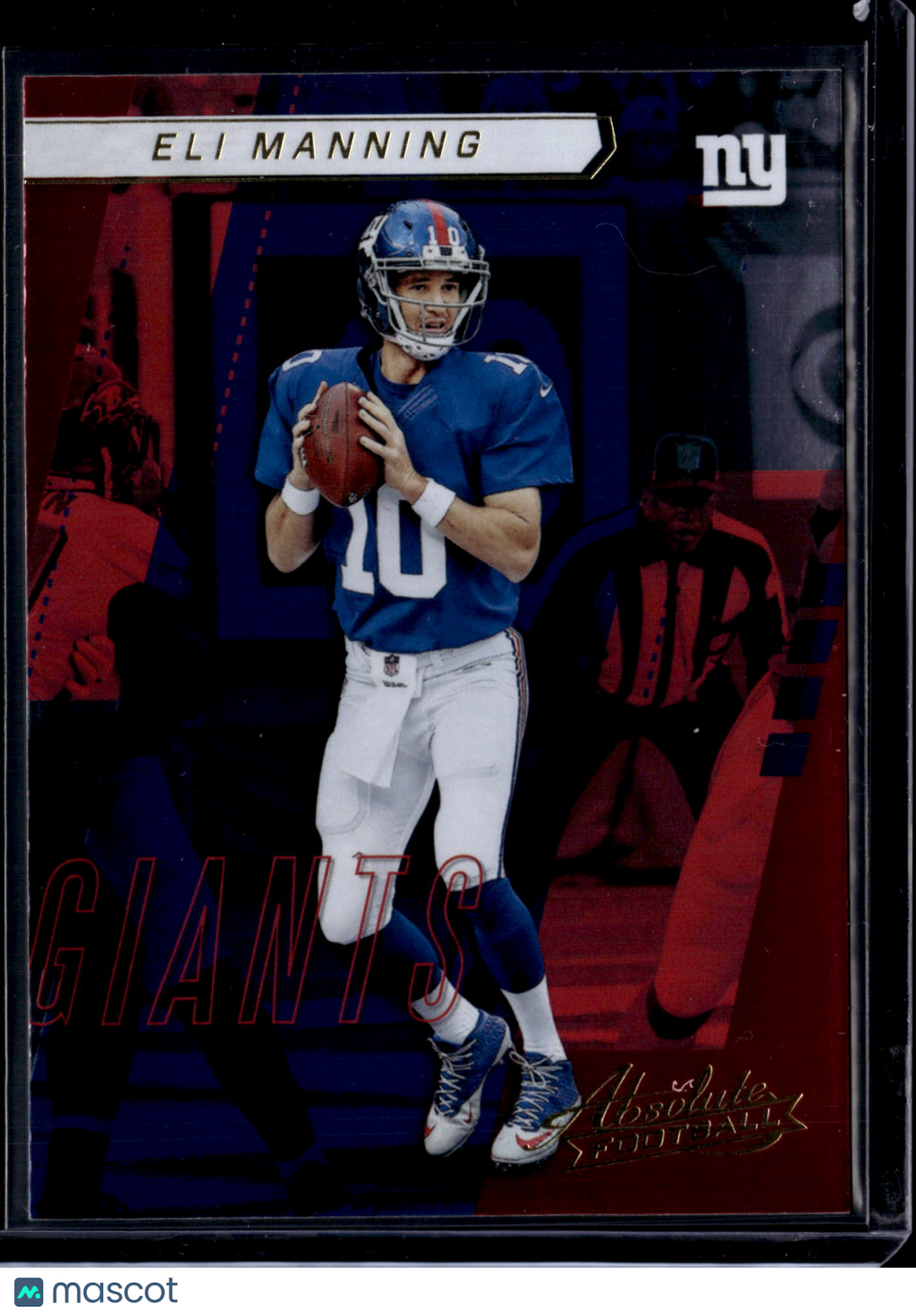 2017 Panini Absolute Football Eli Manning #35