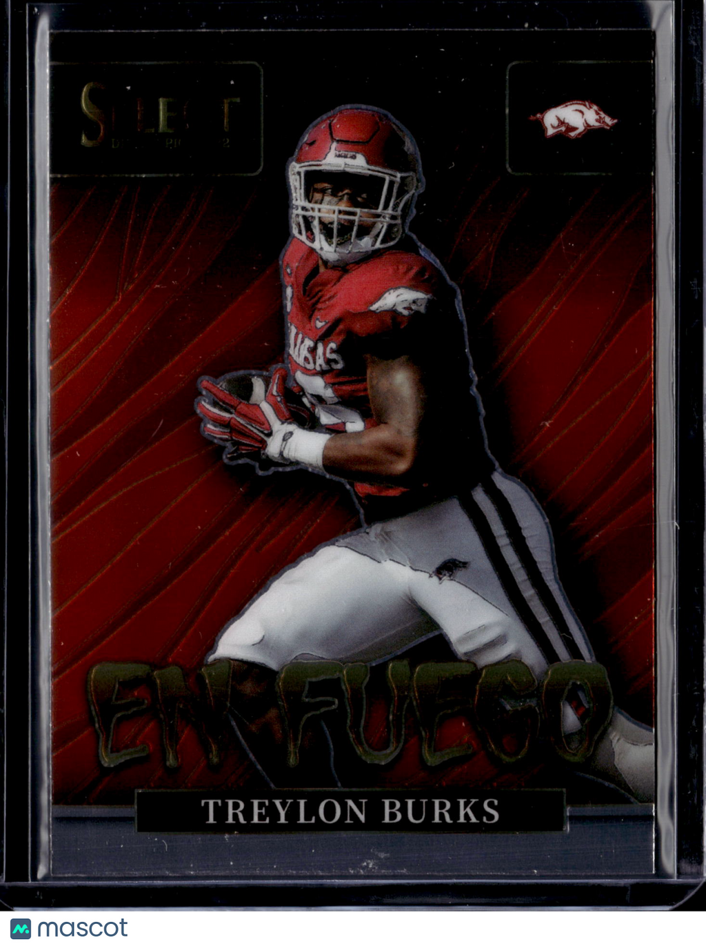 2022 Panini Select Draft Picks En Fuego Treylon Burks #EN-TB