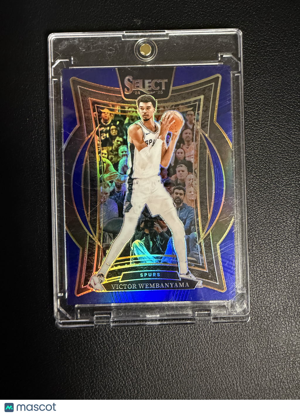 2024 Panini Select Basketball Concourse Victor Wembanyama #9 Blue Prizm
