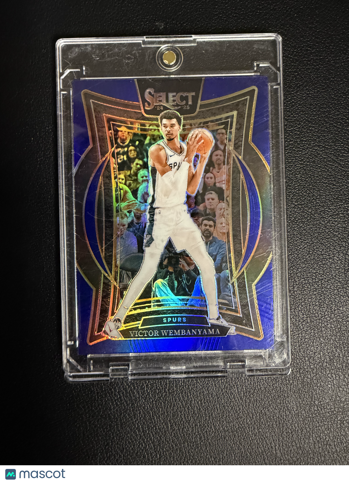 2024 Panini Select Basketball Concourse Victor Wembanyama #9 Blue Prizm