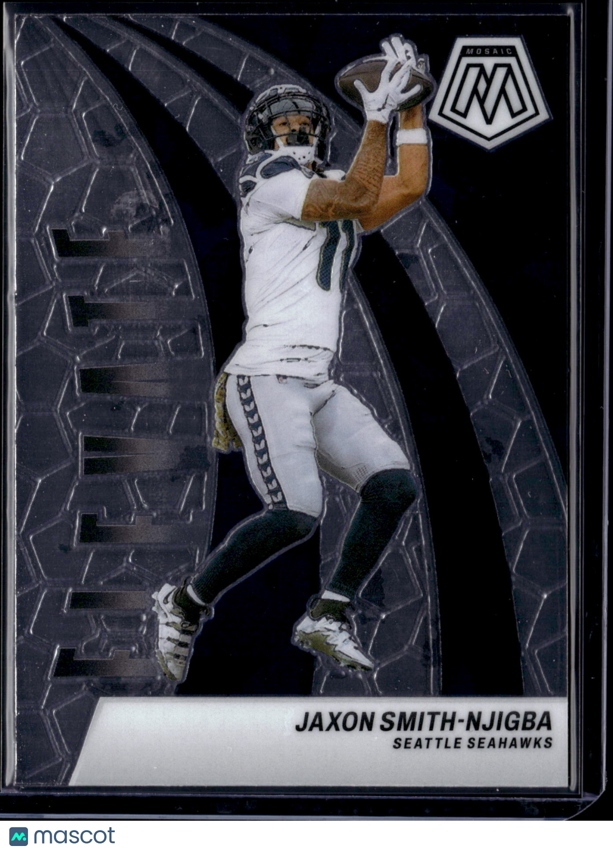 2024 Panini Mosaic Football Jaxon Smith-Njigba #17 Elevate Black