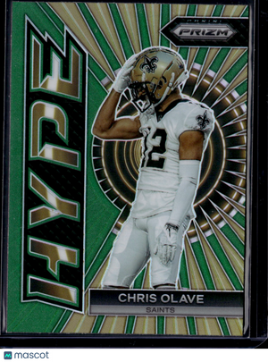 2023 Panini Prizm Hype Chris Olave #H-7 Green