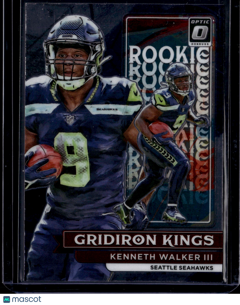 2023 Panini Donruss Optic Gridiron Kings Kenneth Walker III #RGK-14