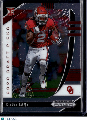 2020 Panini Prizm Draft Picks CeeDee Lamb #104 RC