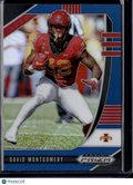 2020 Panini Prizm Draft Picks David Montgomery #27 Blue