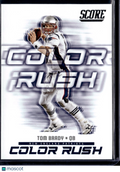 2018 Score Color Rush Tom Brady #1