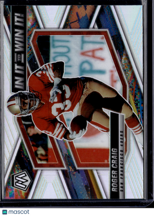 2022 Panini Mosaic Prizm Roger Craig #SB-8 Silver