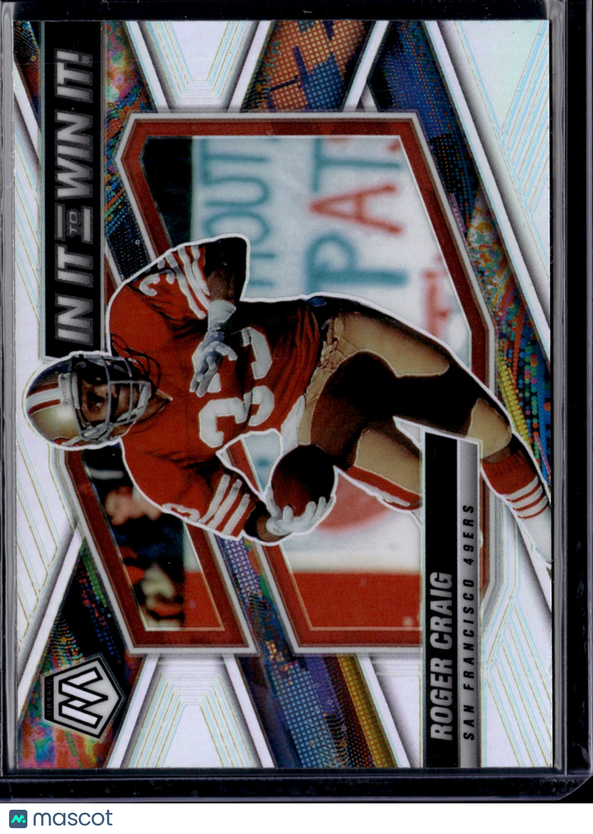 2022 Panini Mosaic Prizm Roger Craig #SB-8 Silver