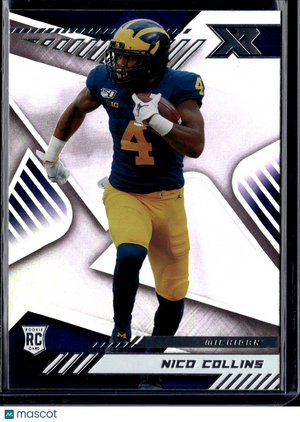 2021 Panini Chronicles XR Draft Picks Nico Collins #199 RC