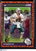 2024 Panini Score Score-A-Treat Dan Marino #179 Halloween Pumpkin Border