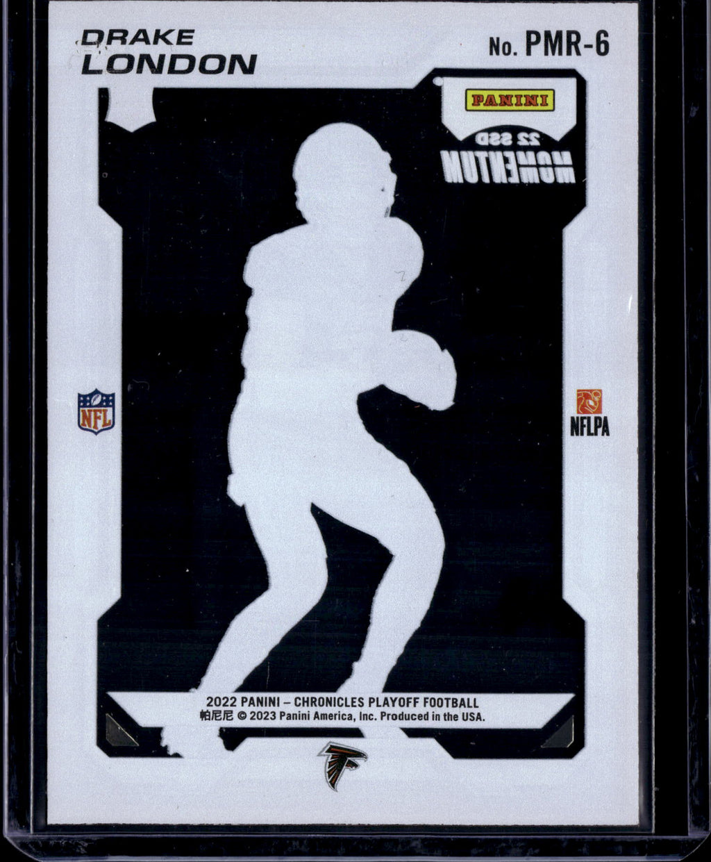 2023 Panini Chronicles Playoff Momentum Drake London #PMR-6 RC
