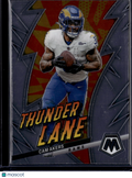 2023 Panini Mosaic Thunder Lane Cam Akers #TL-CA