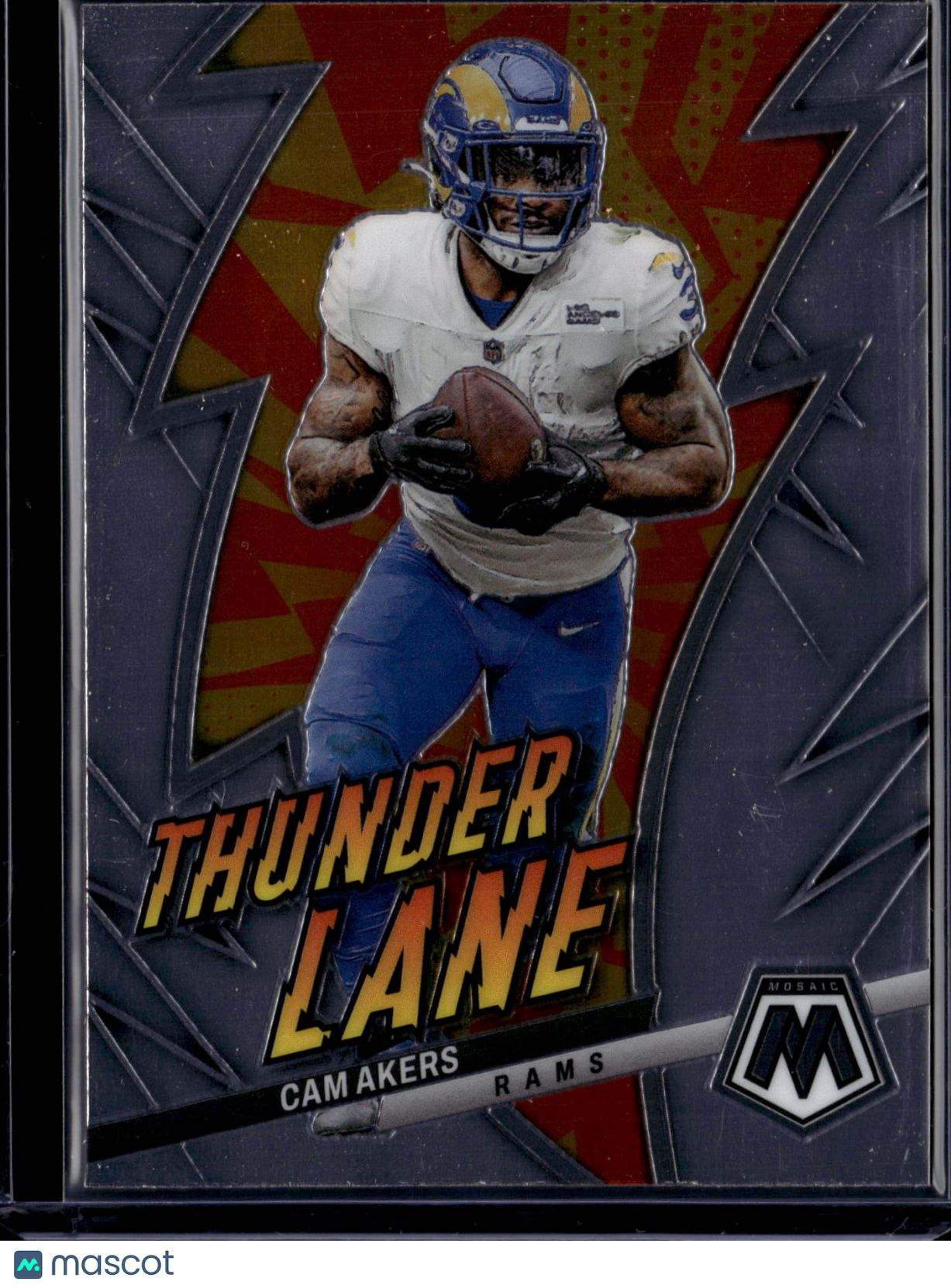 2023 Panini Mosaic Thunder Lane Cam Akers #TL-CA