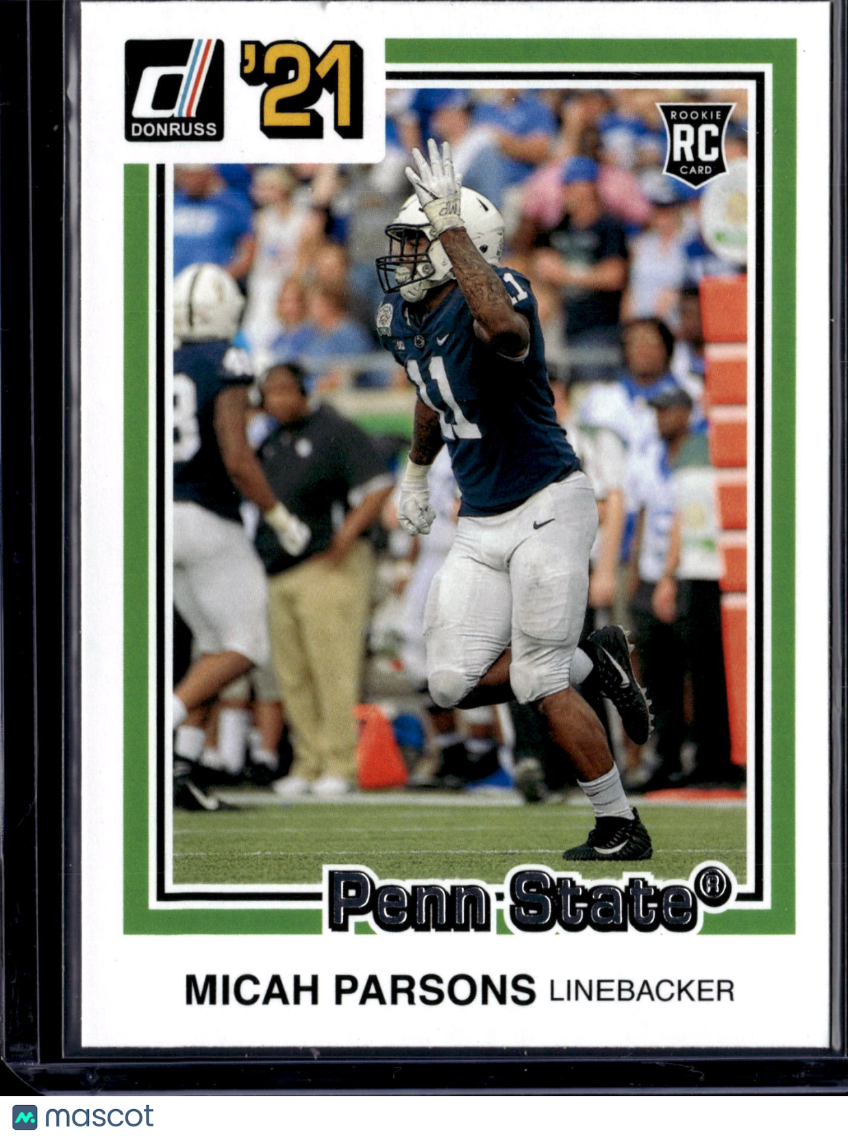 2021 Panini Chronicles Draft Picks Donruss Micah Parsons #27 RC