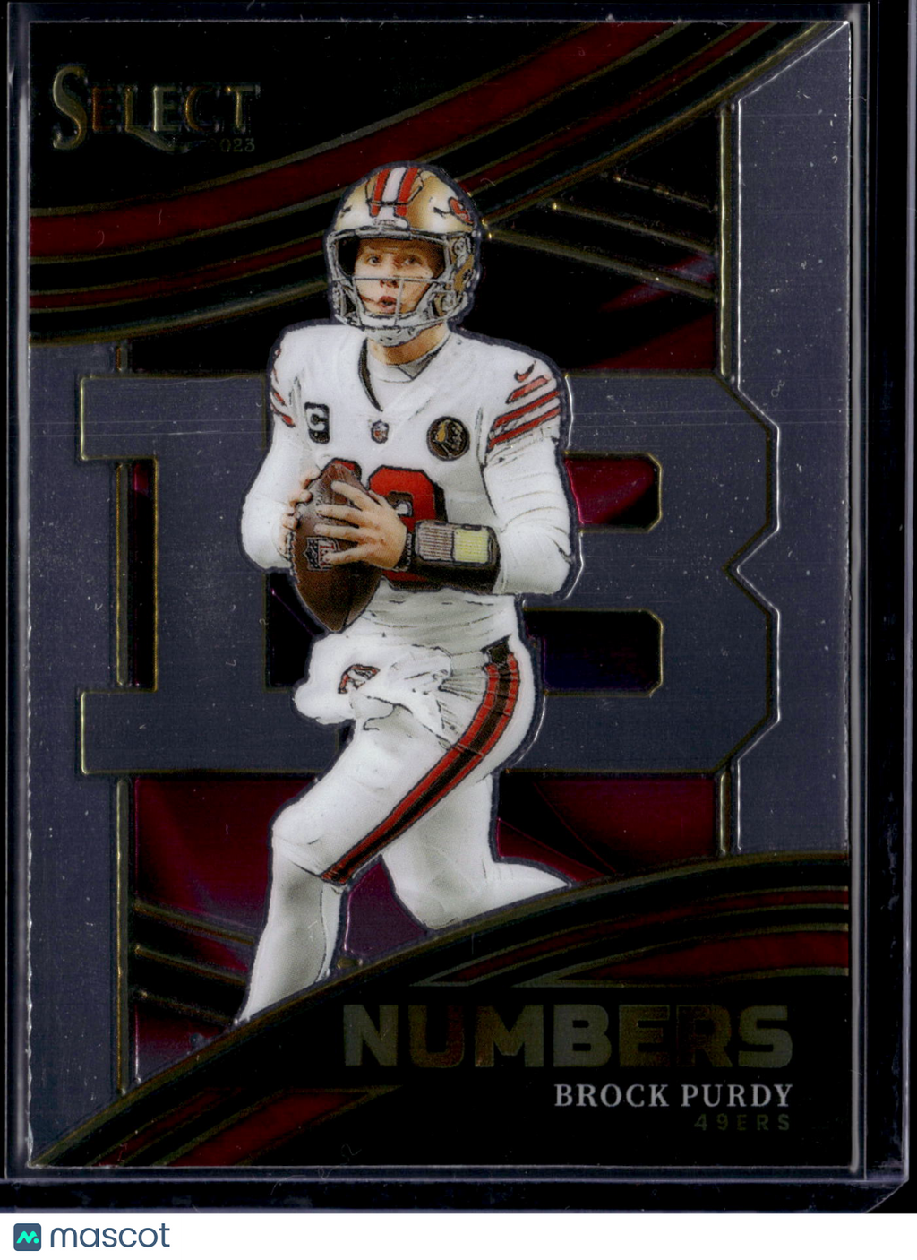 2024 Panini Select Numbers Brock Purdy #NMB-BPU