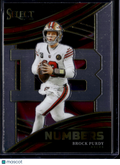 2024 Panini Select Numbers Brock Purdy #NMB-BPU