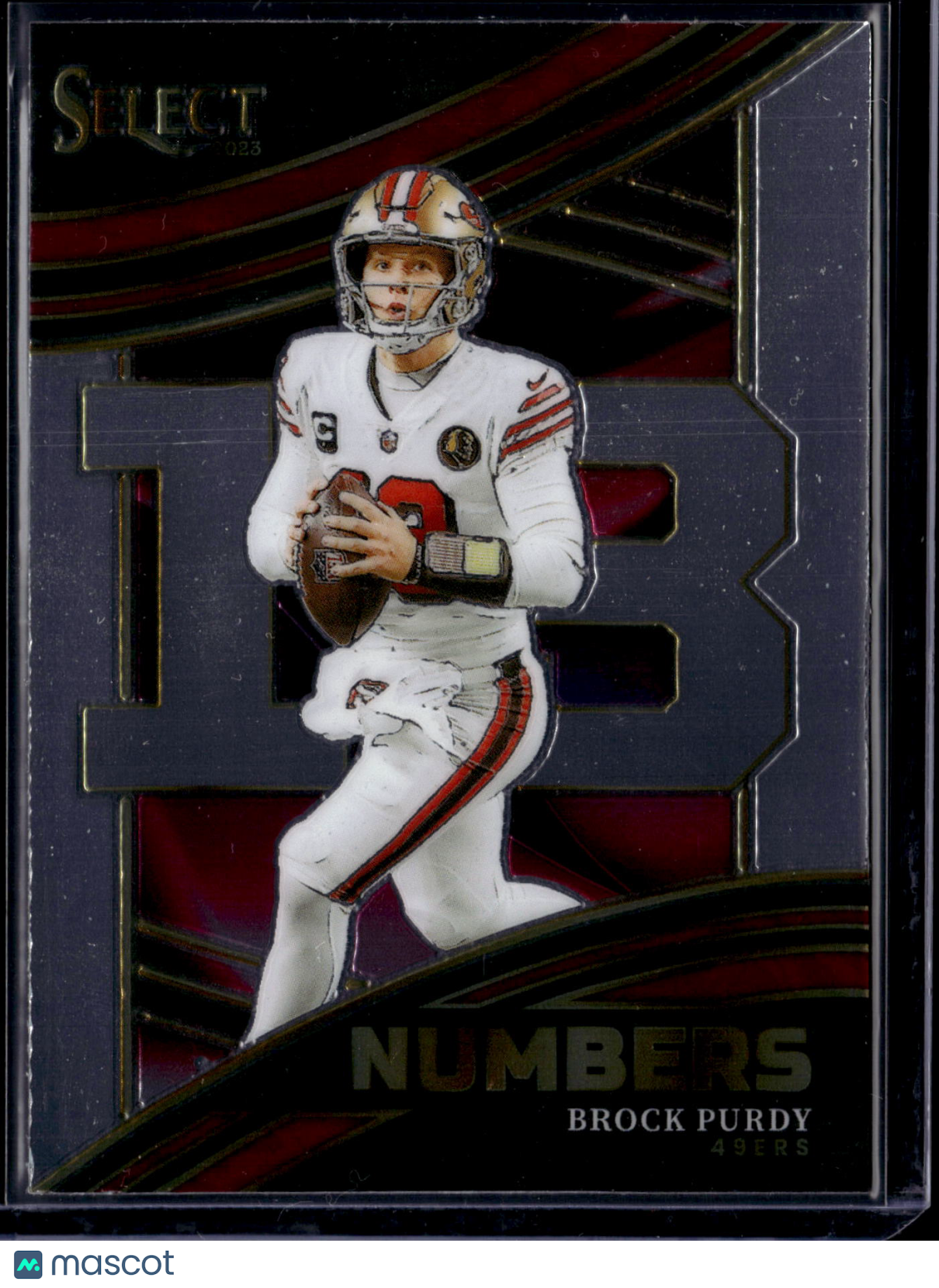 2024 Panini Select Numbers Brock Purdy #NMB-BPU
