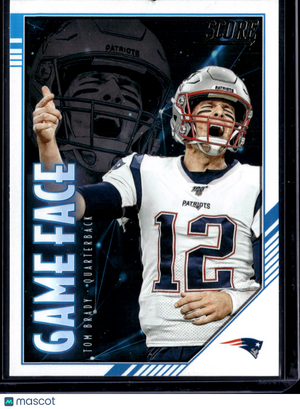 2020 Score Game Face Tom Brady #GF-TB