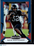 2019 Panini Prizm Draft Picks David Montgomery #118 Blue RC
