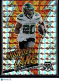 2023 Panini Mosaic Mosaic Thunder Lane Breece Hall #TL-BH Silver Prizm