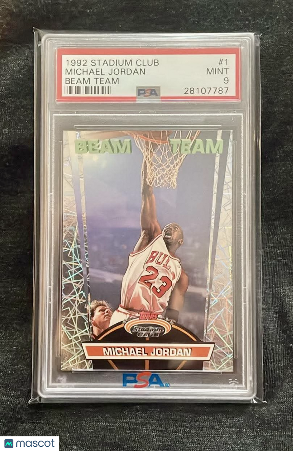 1992 Stadium Club Beam Team Michael Jordan #1