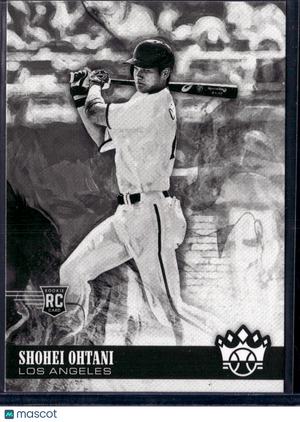 2018 Panini Diamond Kings Shohei Ohtani #76 Black and White RC