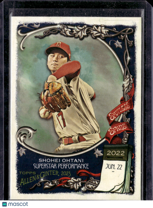 2023 Topps Allen & Ginter Spotless Spans Shohei Ohtani #SS-40