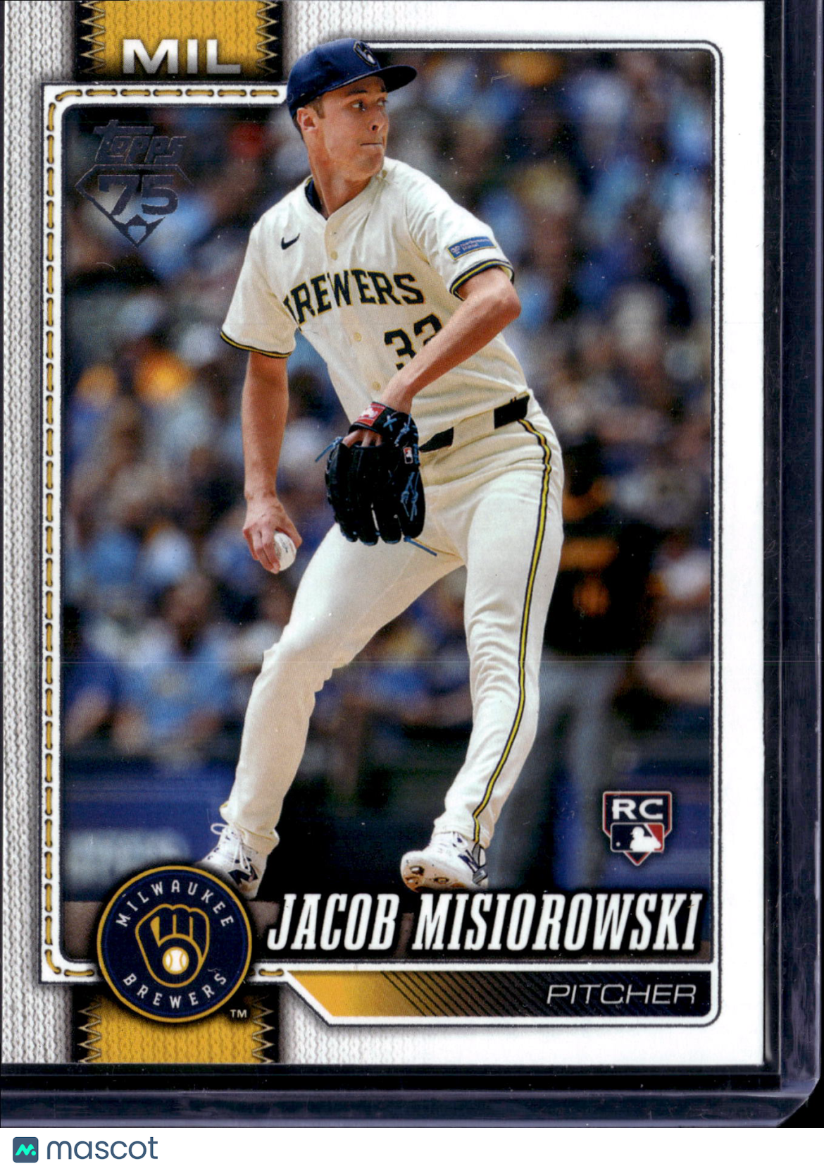 2026 Topps Series One Jacob Misiorowski #10 RC