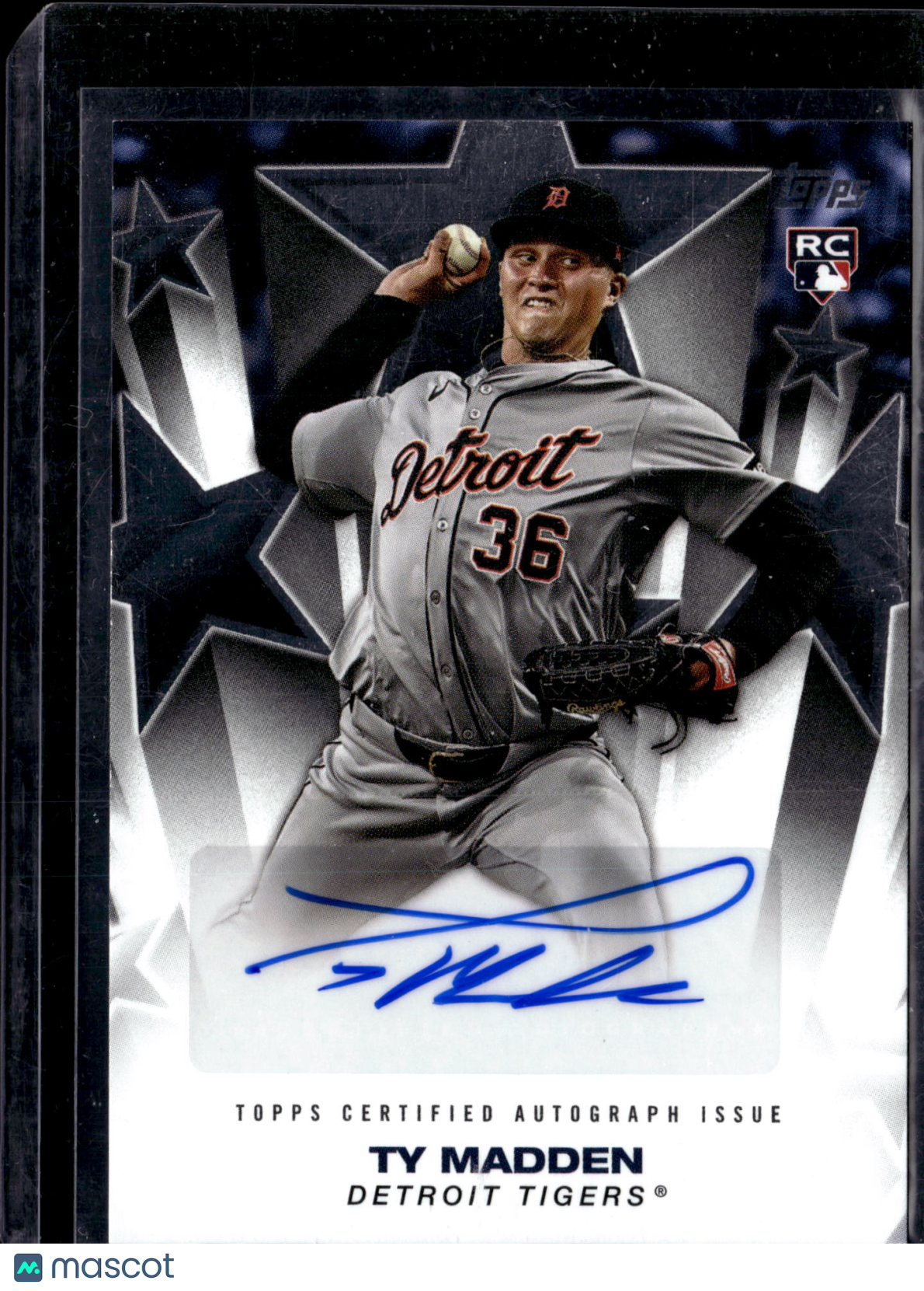 2025 Topps Baseball Stars Autograph Ty Madden #BSA2-TMA RC