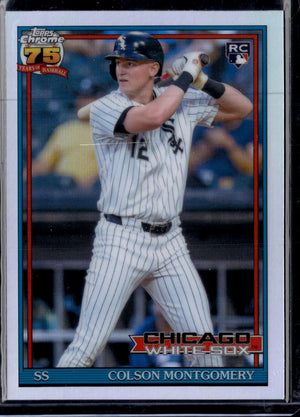2026 Topps Chrome 75 Years of Baseball Colson Montgomery #91CB-16