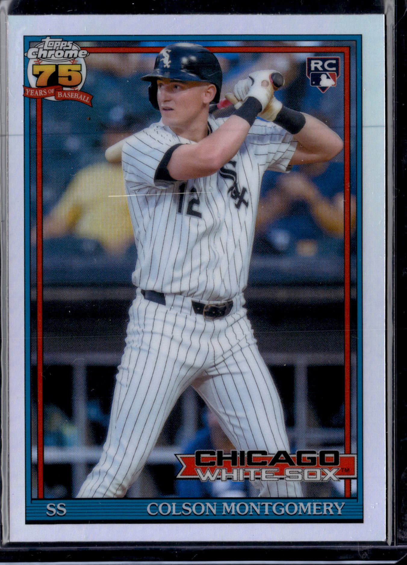 2026 Topps Chrome 75 Years of Baseball Colson Montgomery #91CB-16