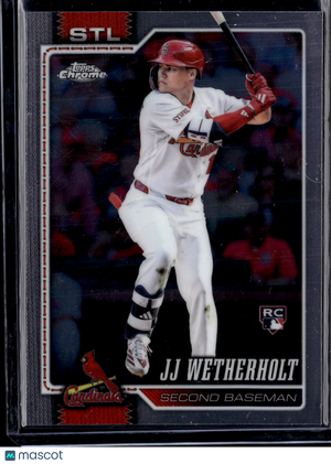 2025 Topps Chrome JJ Wetherholt #119 RC