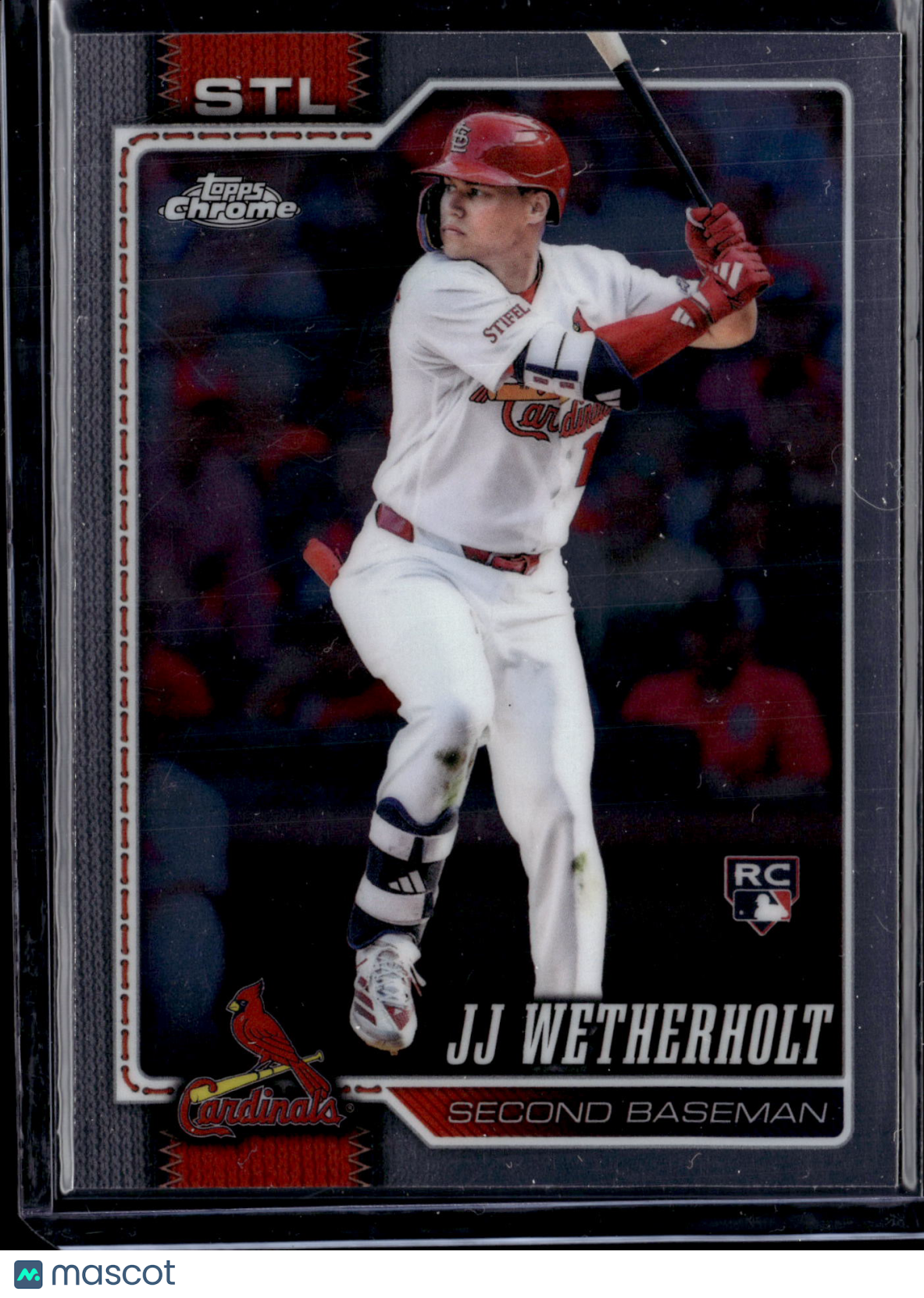 2025 Topps Chrome JJ Wetherholt #119 RC