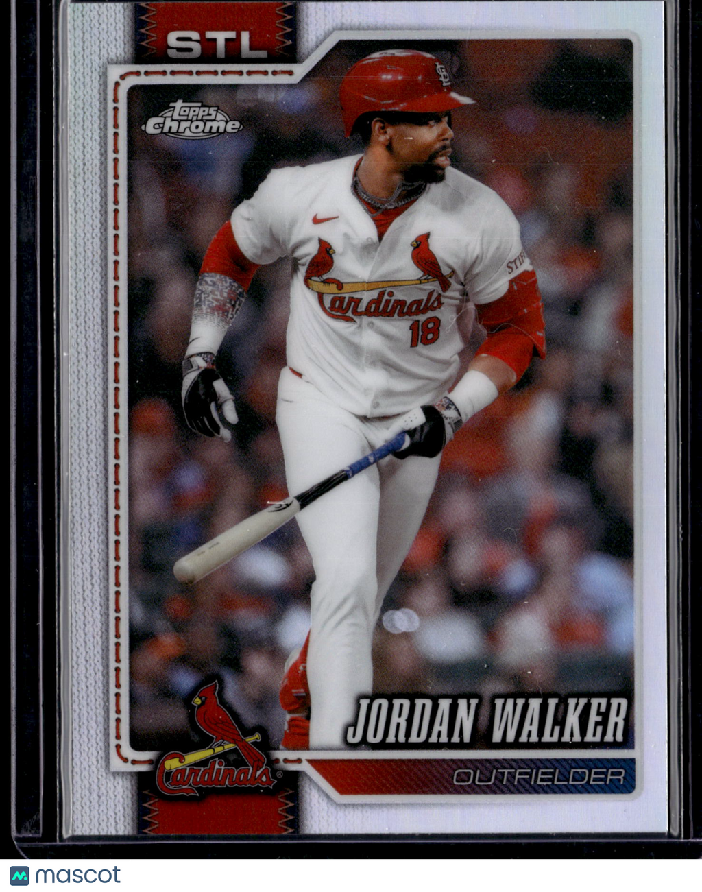 2024 Topps Chrome Jordan Walker #221 Refractor