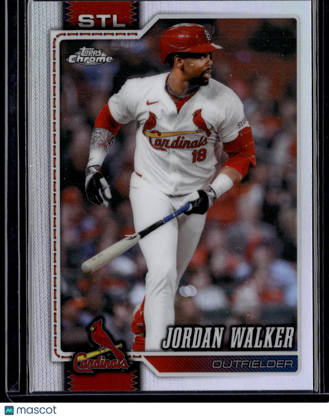 2024 Topps Chrome Jordan Walker #221 Refractor