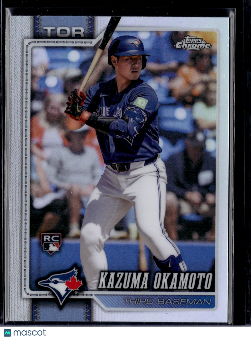 2026 Topps Chrome Kazuma Okamoto #78 Refractor RC