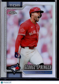 2022 Topps Chrome George Springer #253