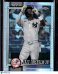 2026 Topps Chrome Jazz Chisholm Jr. #61 Refractor