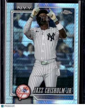 2026 Topps Chrome Jazz Chisholm Jr. #61 Refractor