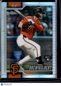 2025 Topps Chrome Drew Gilbert #126 Refractor RC /