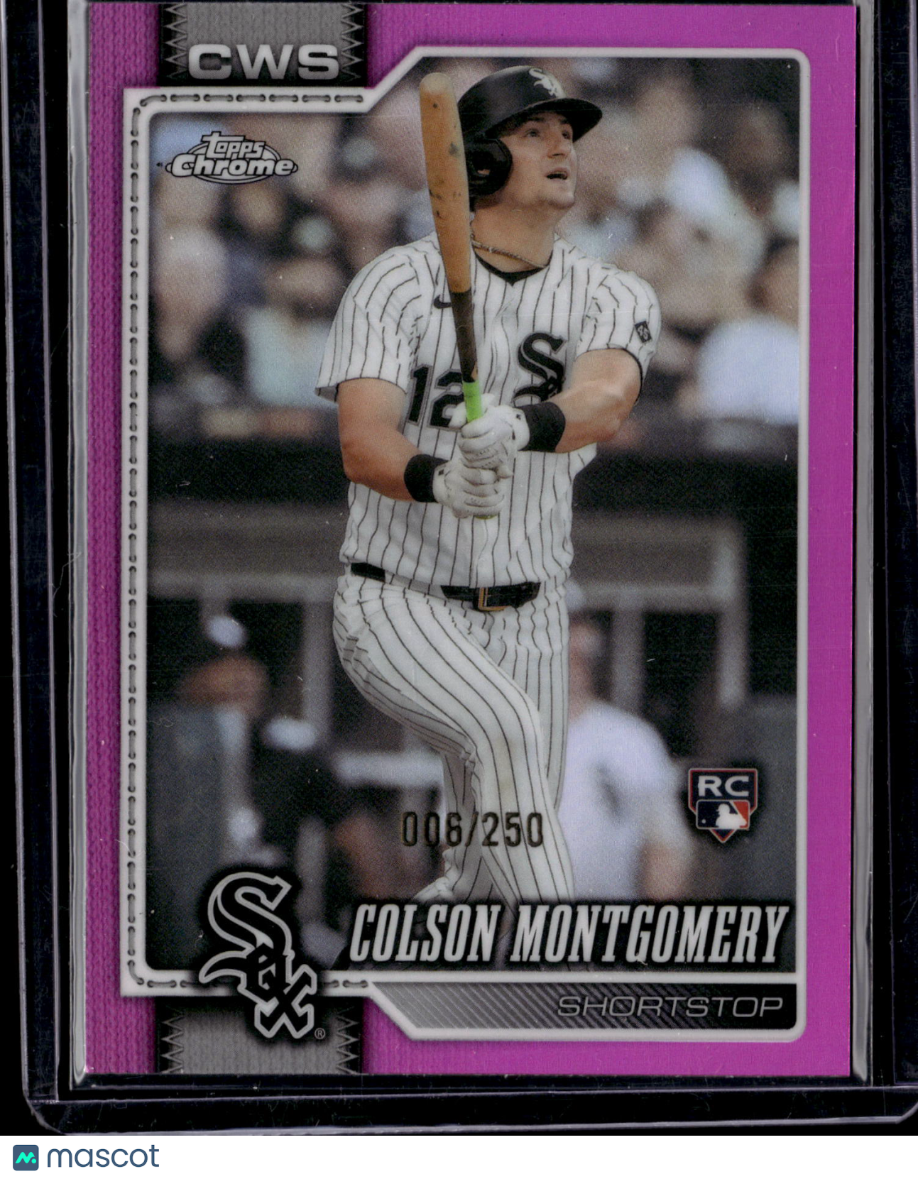 2024 Topps Chrome Colson Montgomery #259 Pink /250 RC