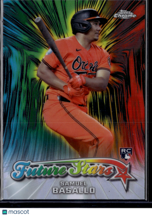 2026 Topps Chrome Future Stars Samuel Basallo #FS-4 RC