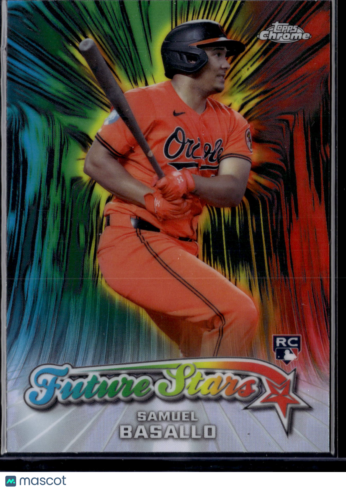 2026 Topps Chrome Future Stars Samuel Basallo #FS-4 RC