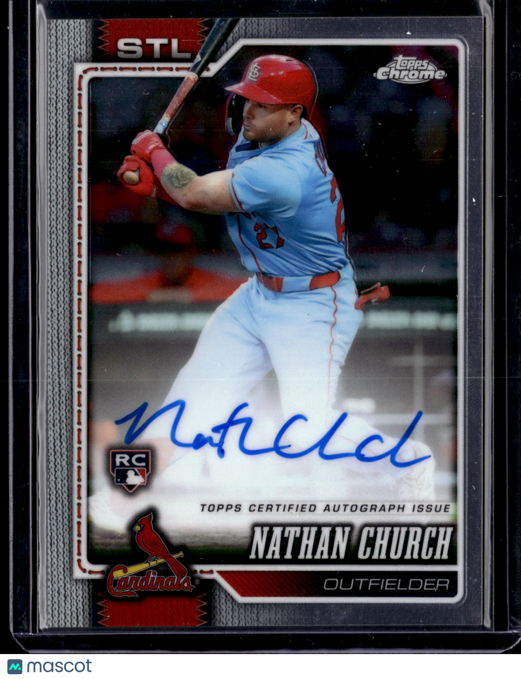 2026 Topps Chrome Nathan Church #RA-NC