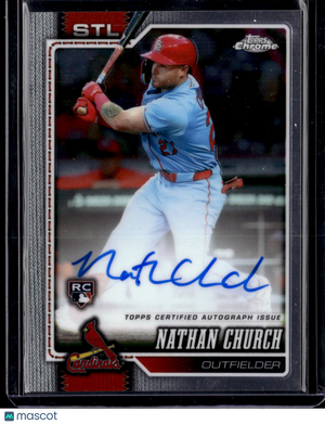 2026 Topps Chrome Nathan Church #RA-NC