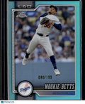 2025 Topps Chrome Mookie Betts #268 Aqua /199