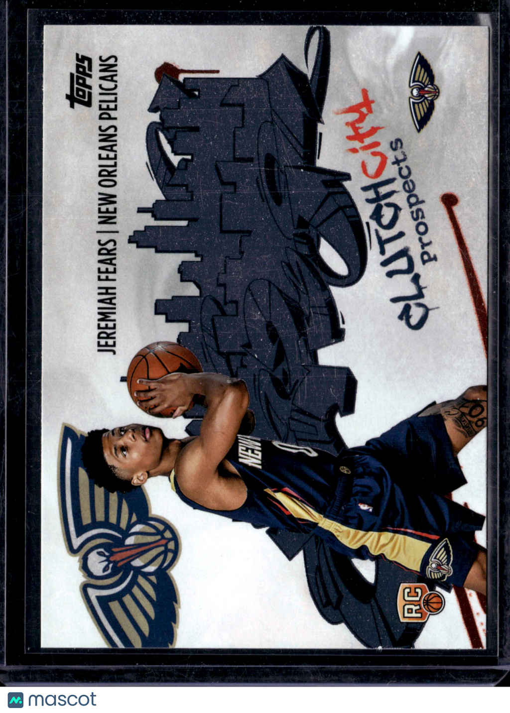 2025 Topps Clutch City Prospects Jeremiah Fears #CC-7